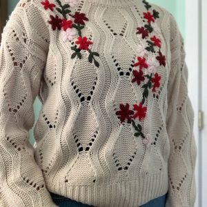 Knit sweater
